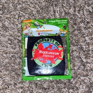 Nickelodeon Black and Red Kids Face Mask